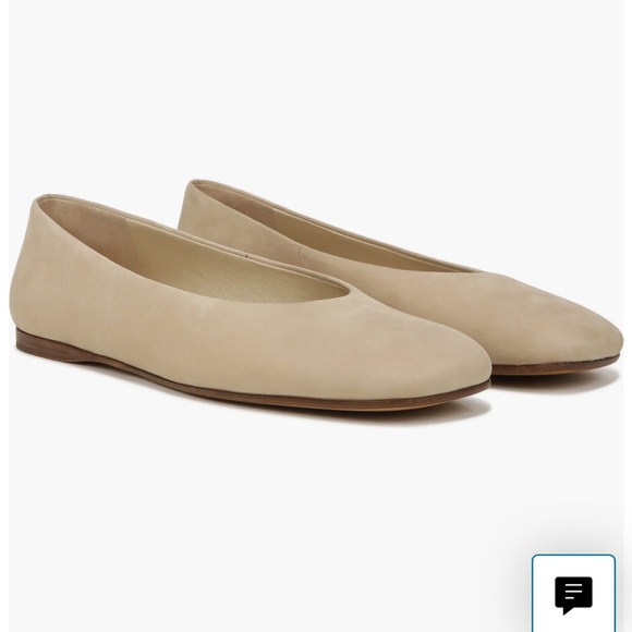 Vince Leah Ballet Flat Blonde leather size:38/ 7.5 - Picture 9 of 13